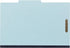 The File King Pressboard Classification File Folder - Pale Blue, Legal Size, Box of 10, 2/5 ROC Top Tab, 3” Expansion,