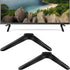 Gadpiparty Universal Tv Stand Legs with Screws for 32-55 Inch Screens Tabletop Mount