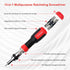 SHARDEN 13-in-1 Ratcheting Screwdriver Set, All in One Multibit Screwdriver with Adjustable Angled Head