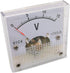 DC 0-15V Square Analog Volt Pointer Needle Panel Meter Voltmeter 91C4