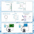 Non-Contact Water/Liquid Level Sensor Compatible with Arduino, Raspberry Pi for Industrial Production, Aquarium,