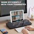 TSJ OFFICE Desktop Whiteboard Dry-Erase Board, Computer Keyboard Stand with Drawer, Desk Organizers
