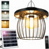 AEQ Solar Shed Light Indoor Outdoor, Solar Gazebo Lights Work in Daytime