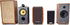 Sound Isolation Pads, Cork Pads for Speakers to Improve Sound and Reduce Vibration, Pack of 8