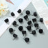Vesslam 20 M4 10 mm Pcs x Threaded Knurled Thumbscrew, Monitor Screws Vesa Mount Screws Carbon Steel Clamping Knobs