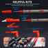 WG-011 III Test Lead Kit with Safety Alligator Clips Soft Silicone Electrician Test Leads CAT IV 1000V (Test Lead)
