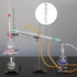 Borosilicate Glass Liebig Condenser, 400mm Jacket Length, 24/40 Joint Lab Glass Condenser