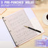 PerKoop 12 Pack 600 Sheets Wide Ruled Lined Paper, 8 x 10.5 Inch, 3 Hole Punched Filler Paper for School Office