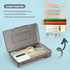 Pencil Box, Large Capacity Pencil Case, Plastic Pencil Boxs for Kids Girls Boys Adults, Hard Crayon Box Storage
