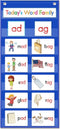 Word Families Pocket Chart, Word Building Center for Kindergarten Preschool Classroom, Phonics Learning Material
