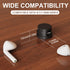 EveiGoncery 12 Pack 360 Cord Organizer Holder Clips Rotatble Spring Cable Management,Hide Phone Charging Cable Keeper