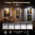 2 Pack Dimmable NARUNDREN Picture Lights for Wall, Rechargeable LED Picture Light Battery Operated with Remote, Poster