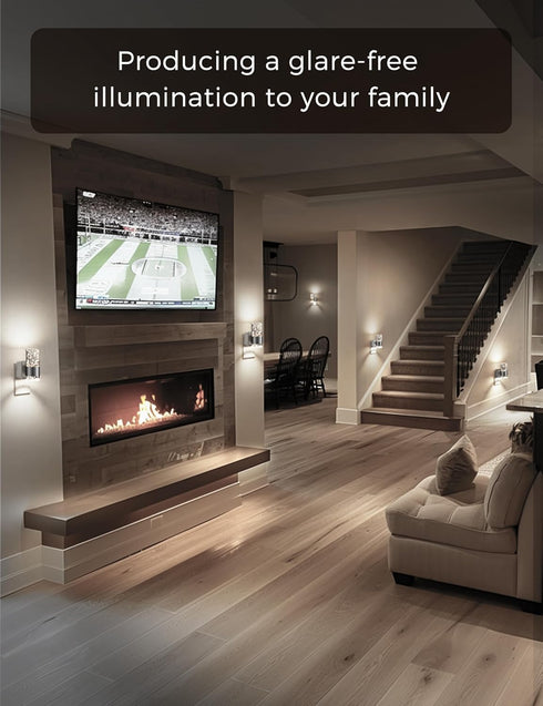 5000K, L LOHAS LED Night Light, Plug in Night Light with Auto Light Sensor, Brightness Adjustable with Daylight White
