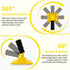 14 4 (7"+4"+1"+V-Corner) 9 360 7" Set Pcs Walls Paint Edger Tool Professional Paint Edger Kit Shape Trim Pads