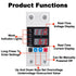 Smart Circuit Breaker with Energy Monitoring, Adjustable Voltage and Current Protection (1-63 Amp), AC Disconnect