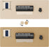 Pad,47.2''x15.8'',Cork DAWNTREES Dual Sided Desk Mat,Leather Desk Desk Mat Protector,with PU Leather Valet Tray