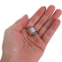 50pcs 20g Set 1000g Baluue Hooked Weight Chrome-Plated for Physics Laboratory Experiments Total Calibration Weights Kit
