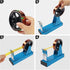 U.S. Solid Desktop Multi-Roll Tape Dispenser, 1.5 Inch Wide, 1 or 3 Inch Core, Iron, Blue
