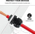 12 Pcs 3/4" Black NPT Cable Glands, IP68 Waterproof Connectors for Electrical Box, Nylon Cord Grip