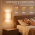 Set Dimmable 16 OCATO Battery Operated Wall Sconce: Wireless Wall Sconces of Two Magnetic Lamp Rechargeable Lights