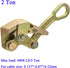 Wogoboo 4408 Lbs(2 Cable Grip Wire Gripper Steel Cable Puller Tool for Wire Rope,Pulling Ton)