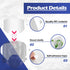 SZONEE 100 Packs 6885, 6000, 6700, 6800, 6900 6800 Peel Off Lens Cover Compatible for Series, Protective Cover