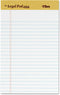 TOPS The Legal Pad Plus Writing Pads, 5" x 8", Jr. Legal Rule, 50 Sheets, 12 Pack