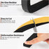 Yotache High Density Adhesive Foam Tape - 2 Rolls 1" W X 3/4", Weather Stripping Gasket Seal, 13 Ft Length