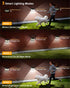 120 Reflector,270 IP65 2-Pack) Aootek New Solar Motion Sensor Lights LEDs with Lights Wide Angle, Waterproof, Step