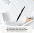 Uniball Kuru Toga Elite Mechanical Pencil Starter Kit, Silver Barrel, 0.5mm Tip, 60 Lead Refills
