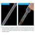 PATIKIL 10ml Pipettes Dropper, 40pcs Disposable Pipette Transfer Calibrated Plastic Eye Dropper for Laboratory