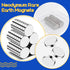 35 Pcs Strong Neodymium Magnets, Tiny Small Round Magnets for Whiteboard, Heavy Duty Rare Earth Magnets for Crafts and