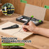 CP3000 6 Nicpro Carpenter Pencil with Sharpener, Construction Pencils with Refills in a Lead Dispenser, Deep Hole Long
