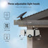 WL5000 3 270 IP65 Lepro Solar Lights for Outside, Motion Activated Security Lights, Separate Solar Panel, Adjustable