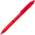 RSVP RT COLORS Retractable Ball Point Pen, Medium Line, Red Barrel, Red Ink, Box of 12 (BK93CRB-B)