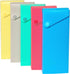 C-Line Slider Pencil Case, Poly, Assorted Colors, Pack of 24 (05600-24)