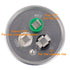 30/5 uF 30+5 MFD ±6% 370V/440V CBB65B AC Capacitor, Dual Run Round Replacement for AC Unit Fan Motor