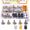 Taiss 80PCS Potentiometer Kit, WH148 B5K 10K 20K 50K 100K Ohm Rotary Audio Potentiometers