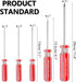 LDEXIN 5Pcs Set, 1.8mm 2.0mm 2.3mm 2.7mm 4.2 mm Triangle Head Screwdriver Magnetic Triangle Screw Drivers for Toy