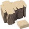 Ellbest 50Pcs Foldable Kraft Boxes, Rectangular Recyclable Cardboard for Packing, Shipping, Storage, 1.96x1.96x0.78