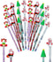 Christmas Mechanical Pencils for Kids, 36 Pack Retractable Pencils with Santa, Snowman, Elk for Party Favors