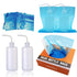 250pcs Tattoo Bottles Bags with 2pcs 250ml Tattoo Wash Bottles, Disposable Squeeze Bottle Sleeves for Tattoo Kits