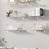 10pcs (2.2in 1.3in) Adjustable Acrylic Corner Braces Clear Plastic Wall Mount Floating Shelf Brackets for Light-Weight