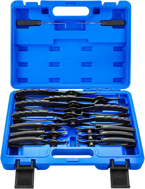 DASBET 14PCS Snap Ring Pliers Set Heavy Duty Retaining Ring Pliers Set