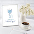 YiKaLus Cute IV Thank You Card for Doctors Nurses, Funny Medical Appreciation Gift for Healthcare Workers, Doctor's Day