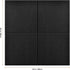 Large Cork Board Substitute, 24"x24" Bulletin Board, 4 Pack Black Felt Board for Home and Office Decor