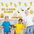 JarThenaAMCS Bee Bulletin Board Decoration Set – A Good Reader Letter Cut-Outs, Yellow Summer Bee Theme with Glue Points