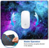 Customized Galaxy Nebula Universe Space Mouse Pad, Non-Slip Rubber Base for Computers, Laptop, Office Desk Accessories
