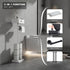 7 VOLDRA Toilet Paper Holder Stand with Shelf, Free Standing Toilet Paper Roll Holder with Wipes Storage Drawer Heavy
