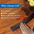 2" (5cm, 20Ft, Floor Transition Strip Self Adhesive Floor Cover Strips Laminate Wide Vinyl Flat Divider Transitions